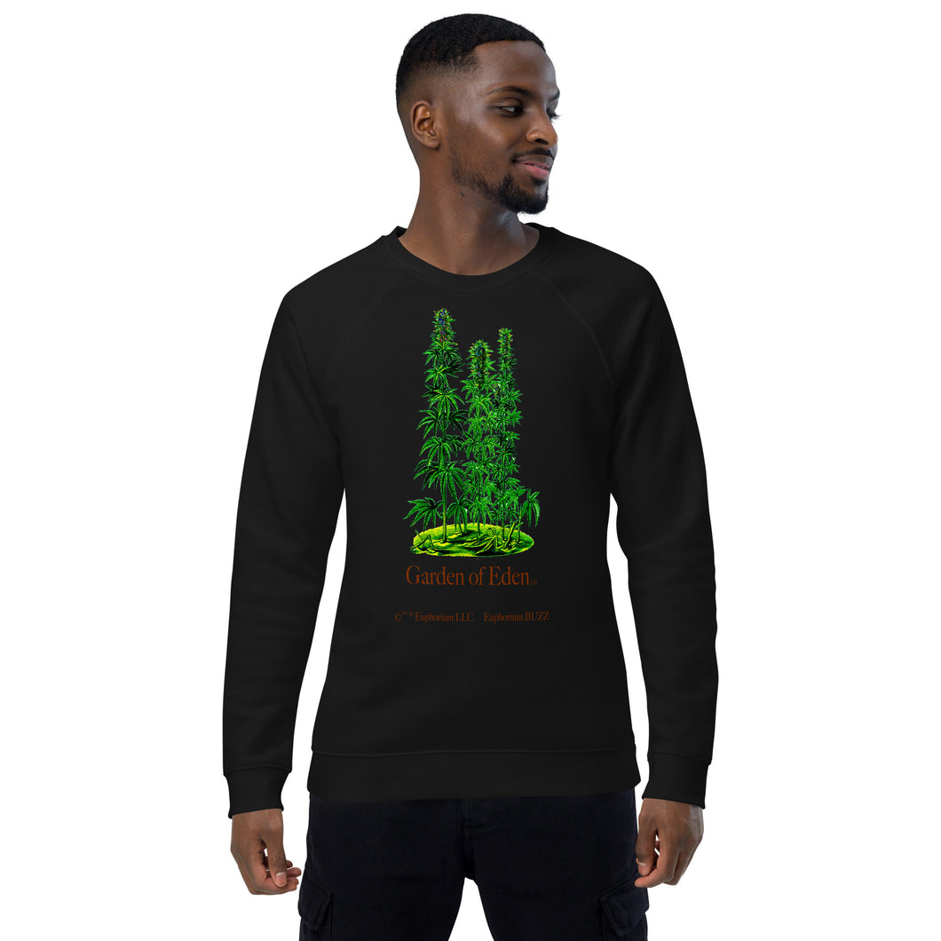 Unisex Organic Sweatshirt - Garden of Eden