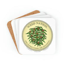 Load image into Gallery viewer, Coaster Set - Weed Nation™ One Nation Under the Influence™
