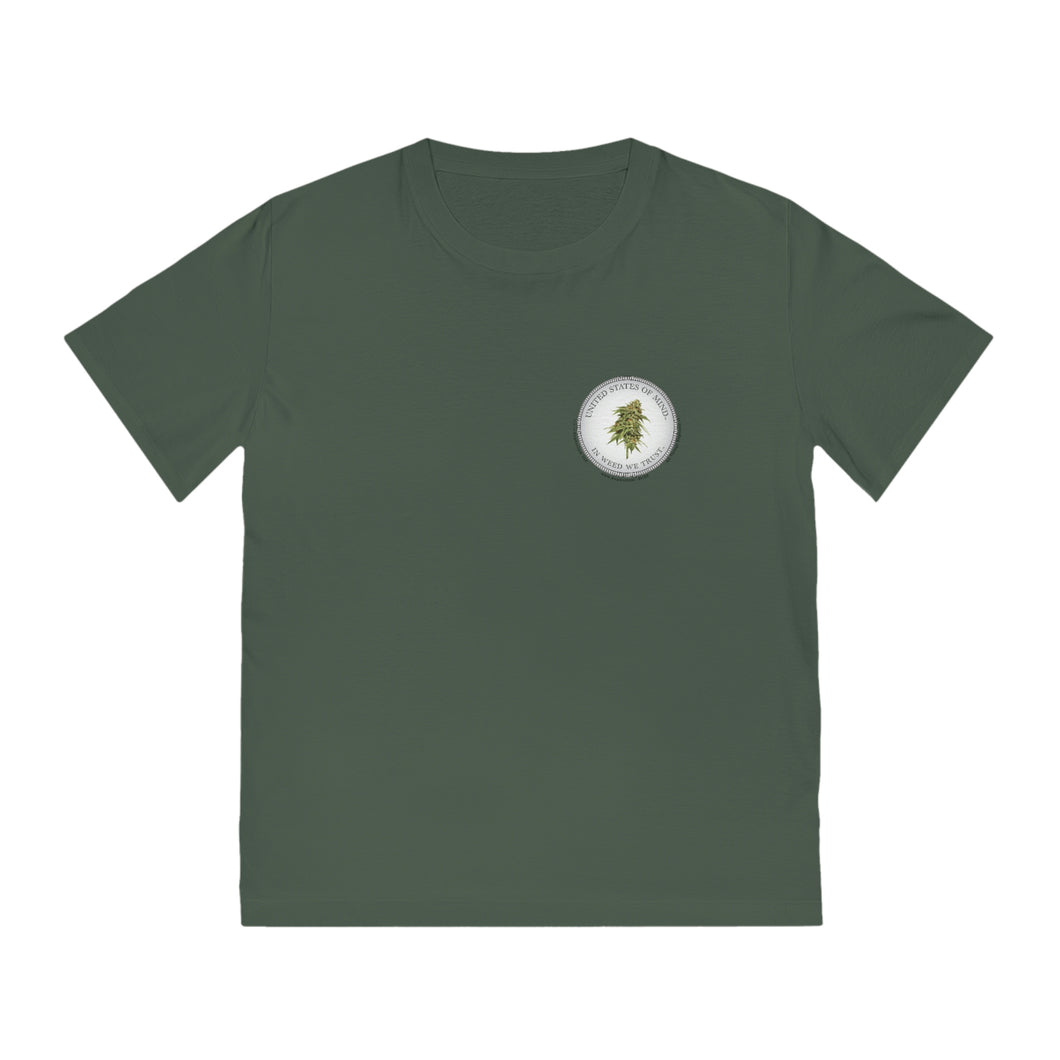Eco Friendly Tees - United States of Mind™ In Weed We Trust™ - Sustainable Clothing
