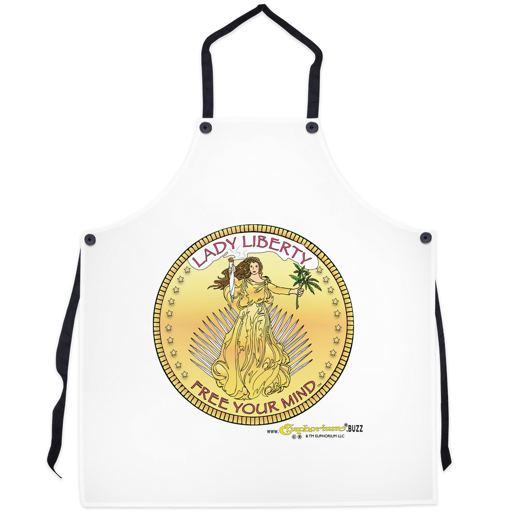 Lady Liberty™️ - Free Your Mind™️ - Kitchen Apron