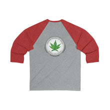Load image into Gallery viewer, Unisex 3\4 Sleeve Baseball Tee - Double Print  -  - United States Of Mind™ Indica We Trust™
