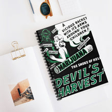 Load image into Gallery viewer, Spiral Notebook | Devil&#39;s Harvest | Personal Journals
