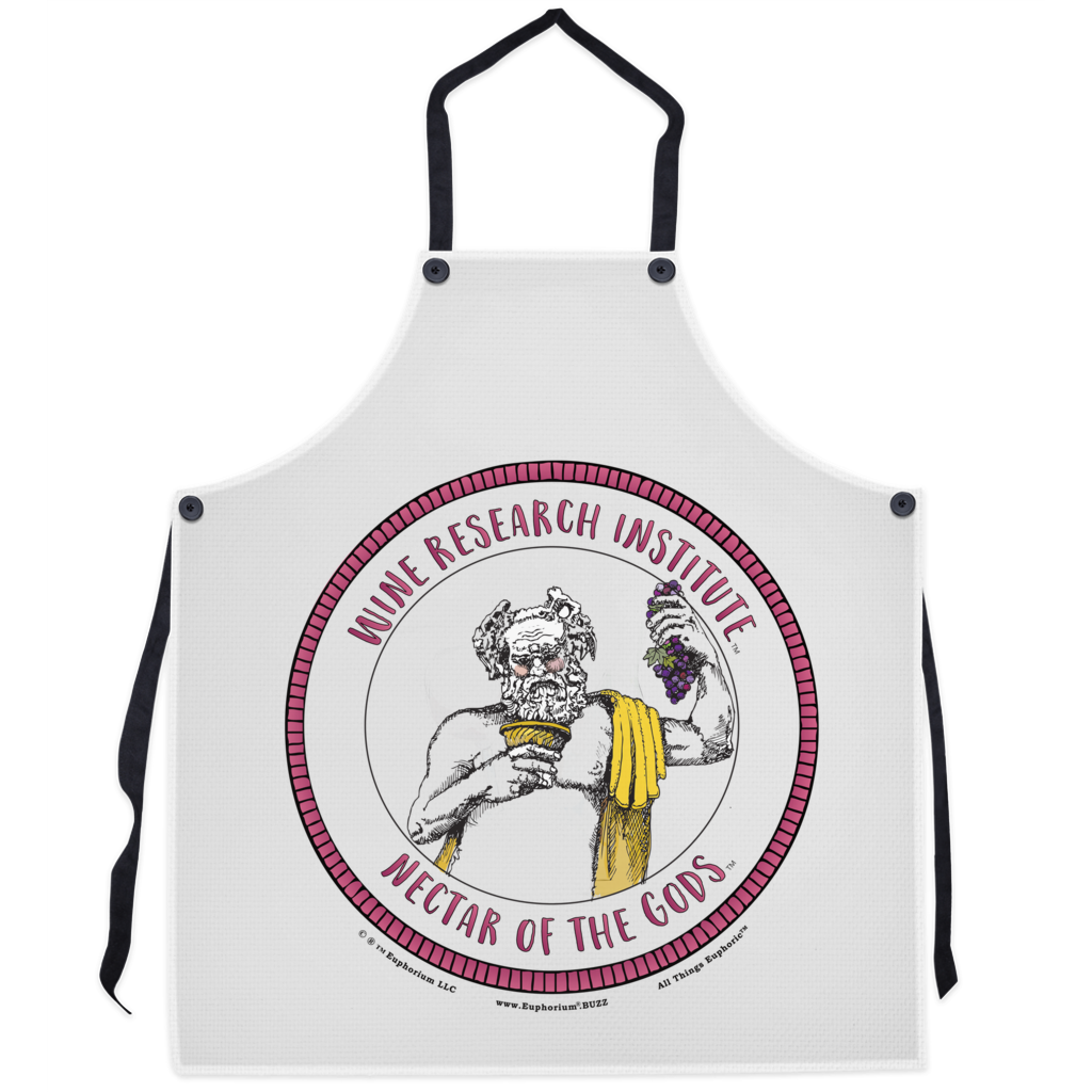 Wine Research Institute™ Nectar Of The Gods™ - Kitchen Apron