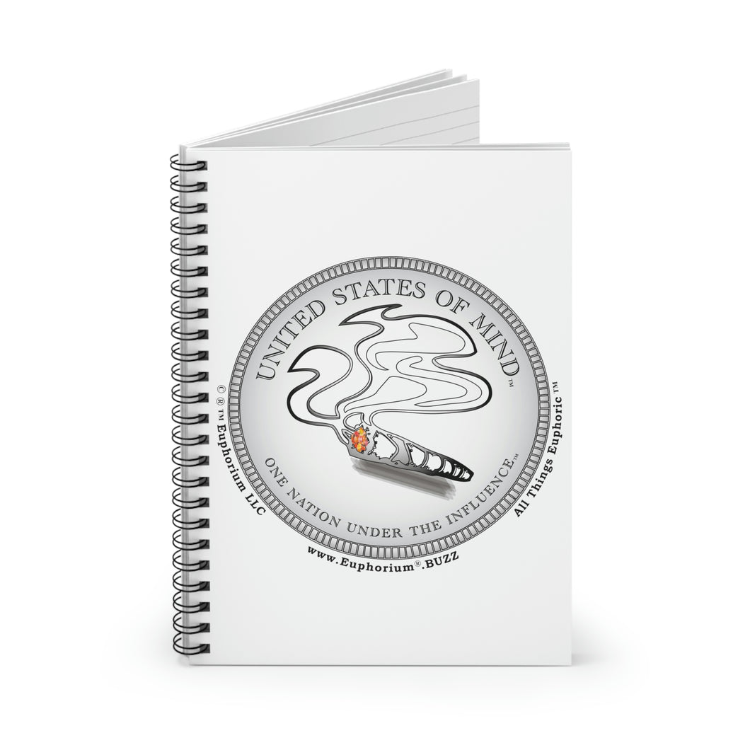 Spiral Notebook | United States of Mind™ One Nation Under The Influence™ | Personal Journals