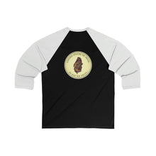 Load image into Gallery viewer, Unisex 3\4 Sleeve Baseball Tee - Double Print - United States of Mind™ In Pot We Trust™
