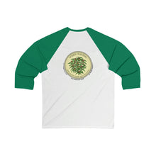 Load image into Gallery viewer, Unisex 3\4 Sleeve Baseball Tee - Double Print - Weed Nation™ One Nation Under The Influence™
