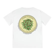 Load image into Gallery viewer, Eco Friendly Double Sided Print Tees - Weed Nation™ One Nation Under The Influence™ - Sustainable Clothing
