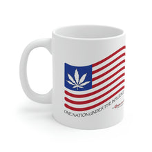 Load image into Gallery viewer, Ceramic Mug 11oz &quot;2-sided&quot; - One Nation Under The Influence™
