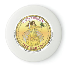 Load image into Gallery viewer, Wham-O Frisbee - Lady Liberty Free Your Mind™
