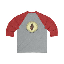 Load image into Gallery viewer, Unisex 3\4 Sleeve Baseball Tee - Double Print - United States of Mind™ In Pot We Trust™
