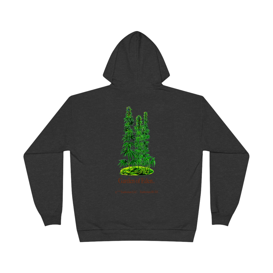 Eco Friendly Hoodie - Double Sided Print - Garden of Eden