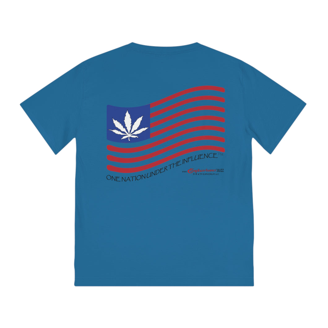 Eco Friendly Double Sided Print Tees - One Nation Under The Influence™ - Sustainable Clothing