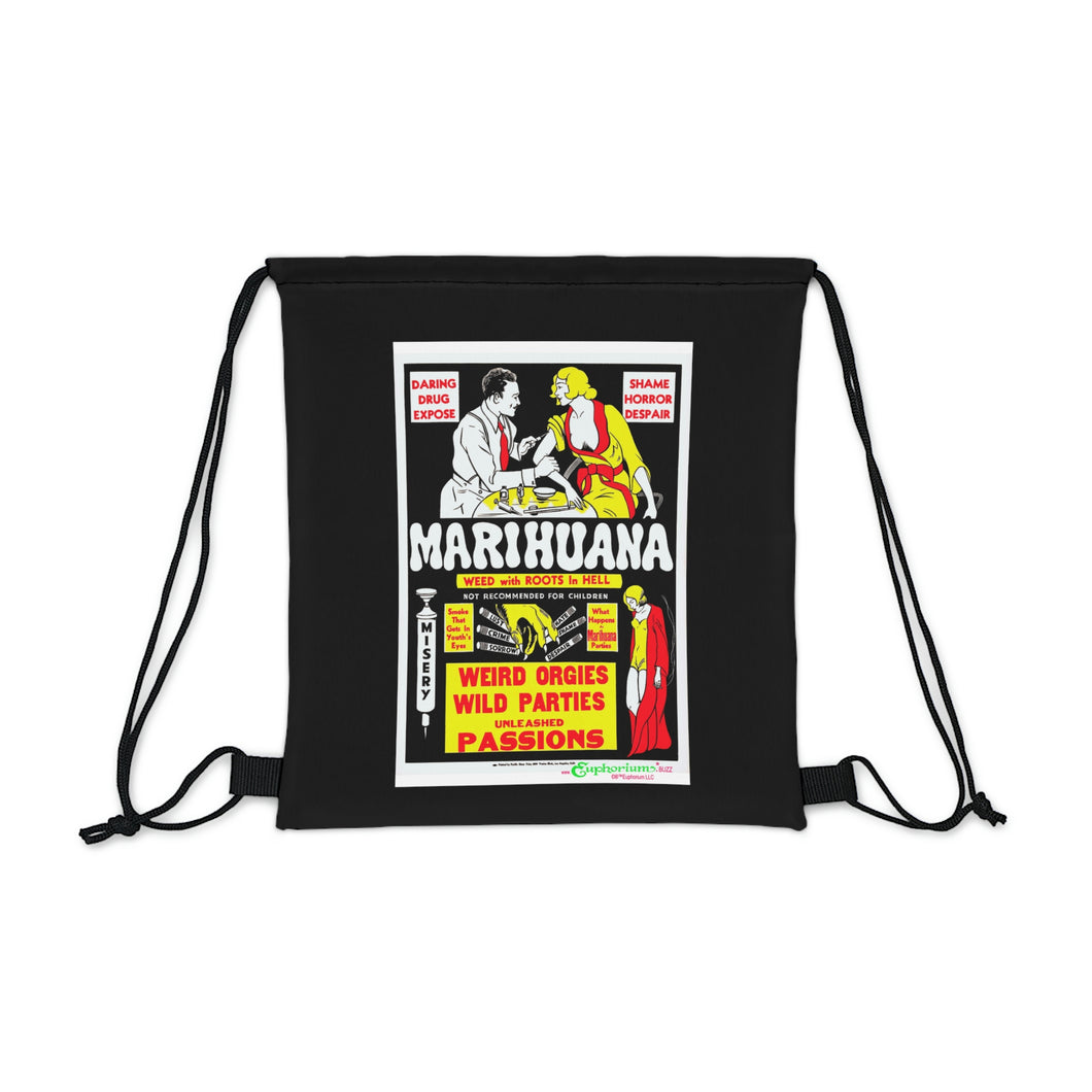 Drawstring Bag - Marihuana