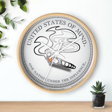 Load image into Gallery viewer, Wooden Wall Clock - United States of Mind™
