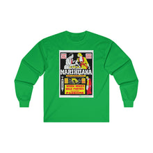 Load image into Gallery viewer, Ultra Cotton Long Sleeve Tee - Marihuana
