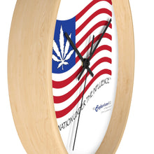 Load image into Gallery viewer, One Nation Under The Influence™ - Wooden Wall Clock
