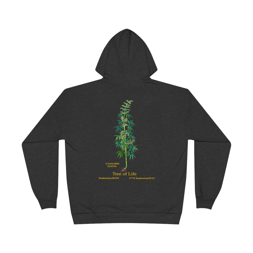 Eco Friendly Hoodie - Double Sided Print - Tree of Life