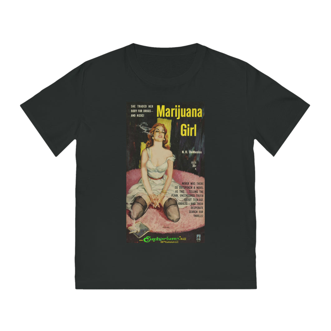 Eco Friendly Tees - Marajuana Girl - Sustainable Clothing