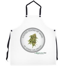 Load image into Gallery viewer, United States of Mind™ - In Weed We Trust™ - Kitchen Apron
