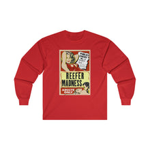 Load image into Gallery viewer, Cotton Long Sleeve Tee - Reefer Madness Public Enemy
