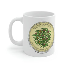 Load image into Gallery viewer, Ceramic Mug 11oz &quot;2-sided&quot; - Weed Nation™ One Nation Under the Influence™
