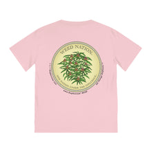 Load image into Gallery viewer, Eco Friendly Double Sided Print Tees - Weed Nation™ One Nation Under The Influence™ - Sustainable Clothing
