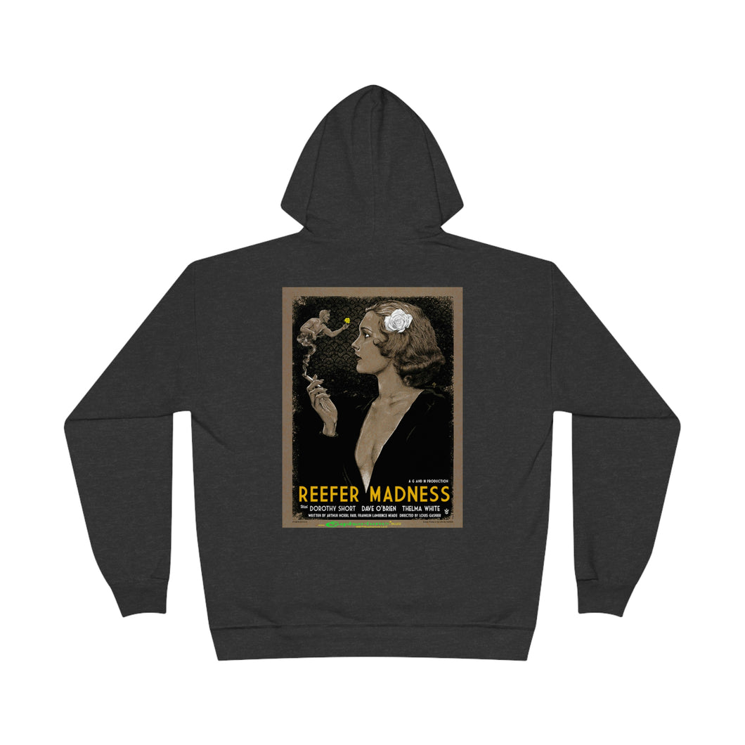 Eco Friendly Hoodie - Double Sided Print - Reefer Madness