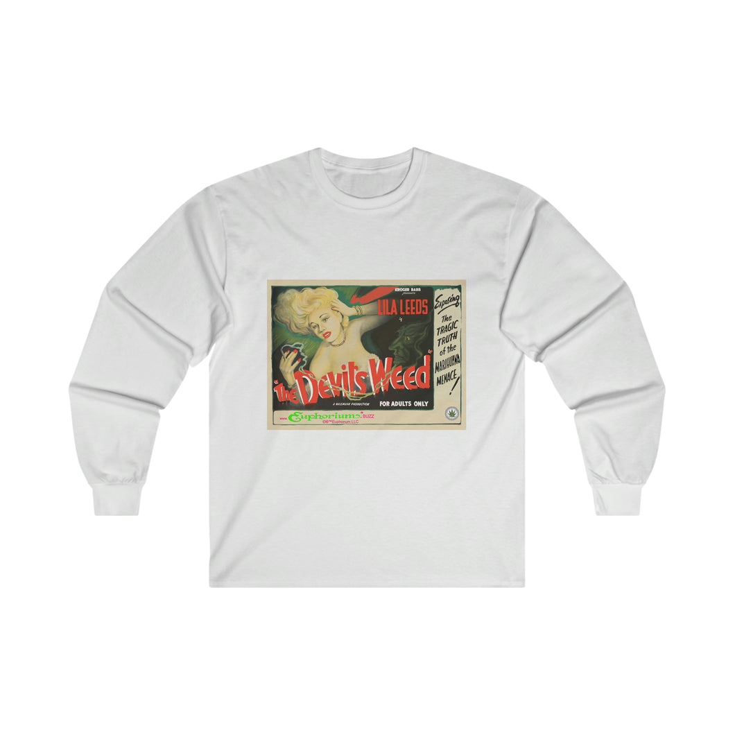 Ultra Cotton Long Sleeve Tee - The Devil's Weed