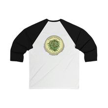 Load image into Gallery viewer, Unisex 3\4 Sleeve Baseball Tee - Double Print - Weed Nation™ One Nation Under The Influence™

