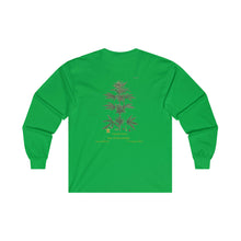 Load image into Gallery viewer, Ultra Cotton Long Sleeve Tee - Double Sided Print - Tree of Knowledge
