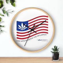 Load image into Gallery viewer, One Nation Under The Influence™ - Wooden Wall Clock
