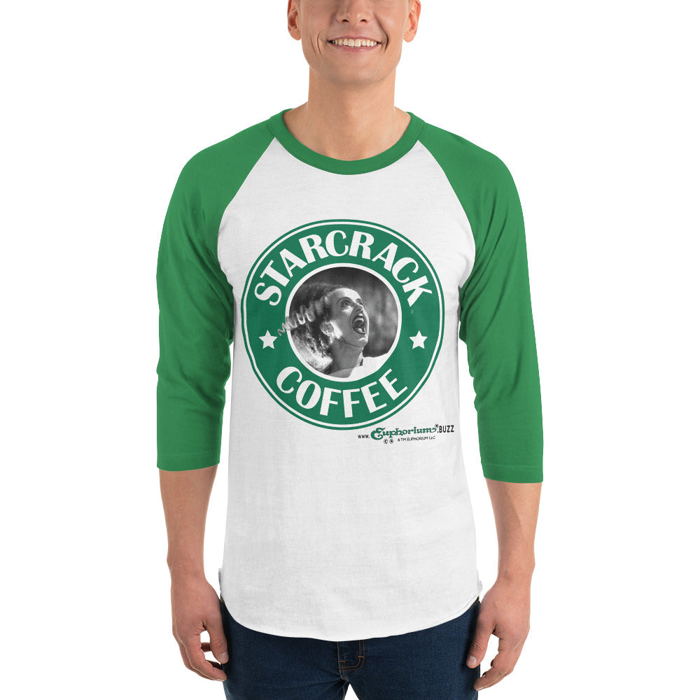 Starcrack™ Coffee 3/4 Sleeve Raglan Shirt