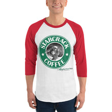 Load image into Gallery viewer, Starcrack™ Coffee 3/4 Sleeve Raglan Shirt
