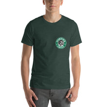 Load image into Gallery viewer, Starcrack™ Coffee Short-Sleeve Unisex T-Shirt - Small Logo
