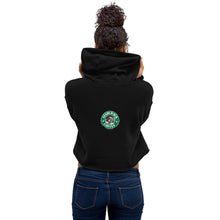 Load image into Gallery viewer, Women&#39;s Crop Hoodie - Starcrack™ Coffee
