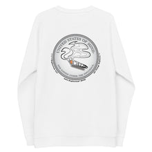 Load image into Gallery viewer, Unisex Organic Double Print Sweatshirt - United States of Mind™ One Nation Under The Influence™
