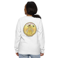 Load image into Gallery viewer, Unisex Organic Double Print Sweatshirt - Lady Liberty Free Your Mind™ - Sustainable Clothing
